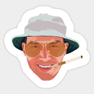 Fear and Loathing in Las Vegas Sticker